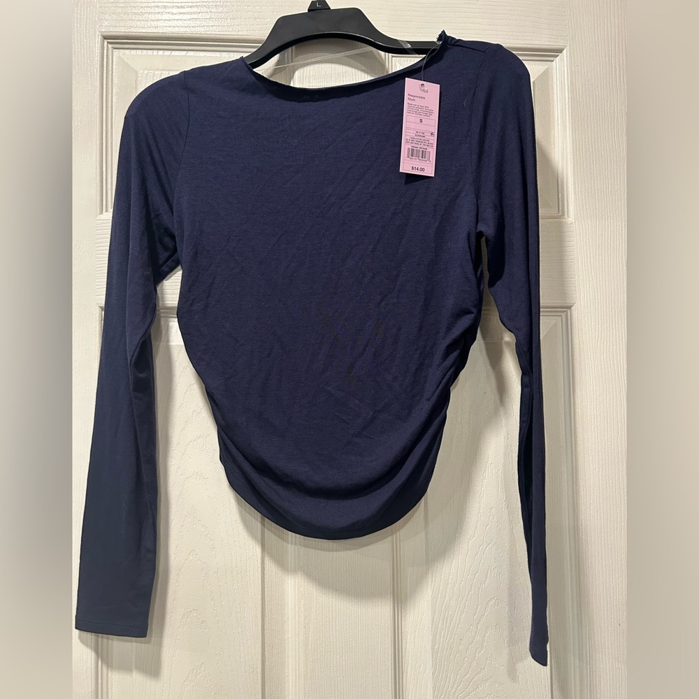 Target Blue Garment with Responsible Style Tag